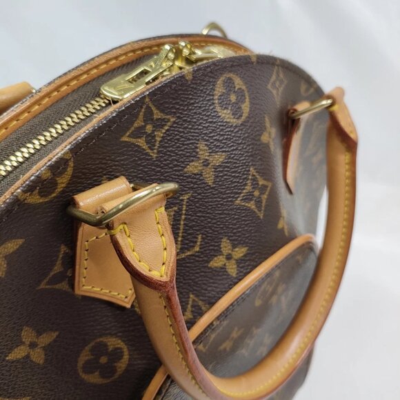 Louis Vuitton LV Hand Bag Ellipse MM Brown Monogram 960-031925 - Picture 10 of 16